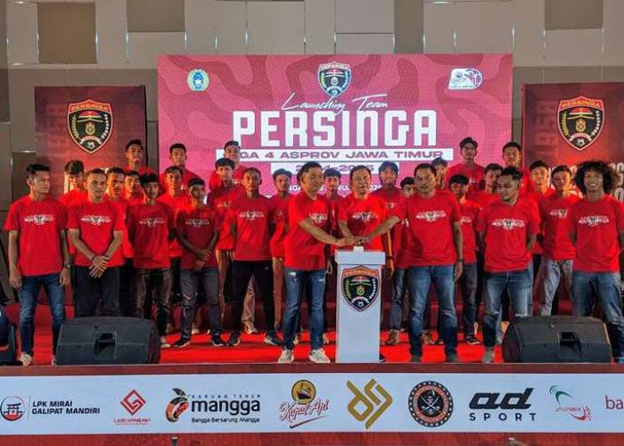 Persinga Ngawi Launching Tim dan Jersey untuk Liga 4 Jatim 