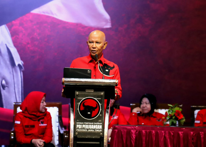 Di Hadapan Megawati Said Janji PDIP Jatim Menang Pileg dan Pilgub 2029