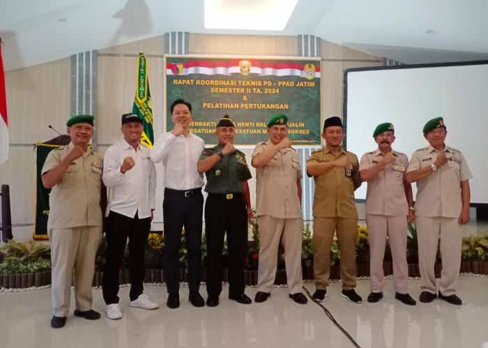 Gelar Rakornis Semester II, PPAD Jatim Inisiasi Pelatihan Pertukangan