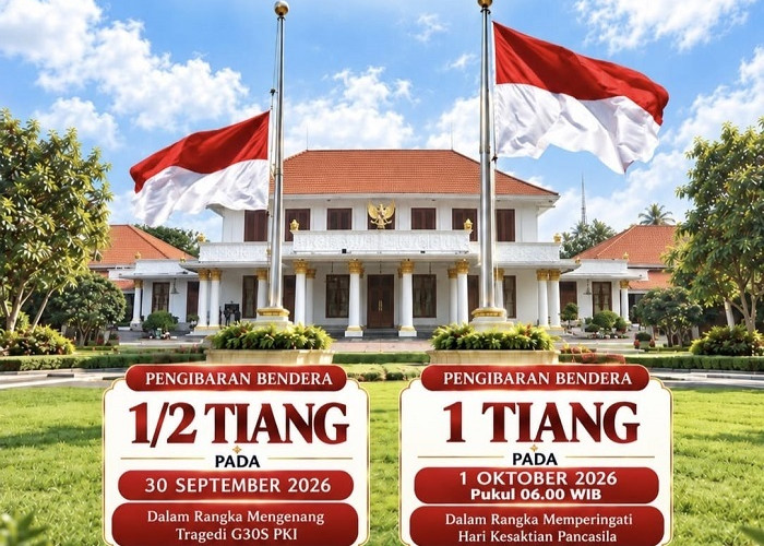 Khofifah Imbau Warga Jatim Kibarkan Bendera Setengah Tiang pada 30 September dan penuh di 1 Oktober 