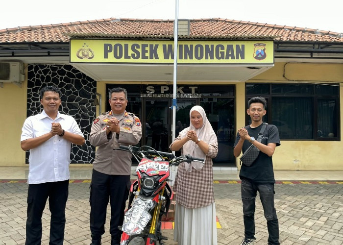 Motor Trail yang Ditemukan Tersembunyi di Kebun Pisang Winongan Ternyata Milik Warga Minggir