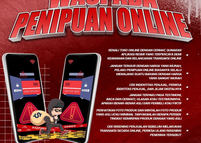 Waspada Penipuan Online, Kapolres Ngawi Imbau Masyarakat Cermat Bertransaksi di Dunia Digital 