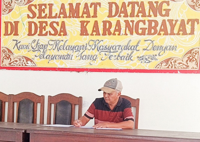 Mantan  Jurnalis Ingin Terus Mengabdi, Totok Sumianta Daftar BPD Karangbayat Jember 