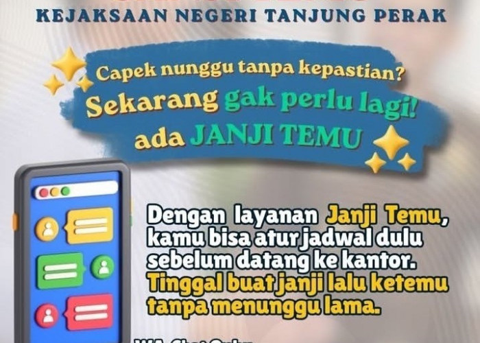 Tak Perlu Antre Lama, Kejari Tanjung Perak Hadirkan Layanan Janji Temu via WhatsApp
