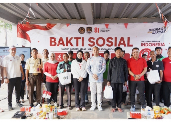 Meriahkan HUT ke-81 RI, Imigrasi Soetta Gelar Bakti Sosial dan Hadirkan Layanan Paspor Akhir Pekan