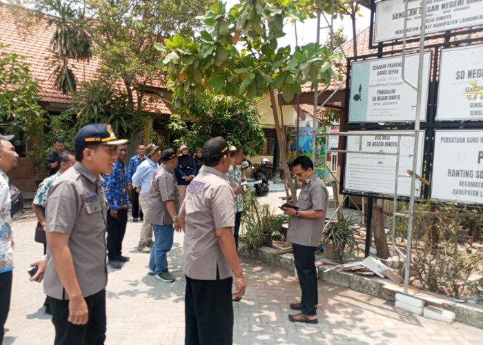 Dewan Sidak Proyek Revitalisasi 3 SD di Lamongan, Pastikan Rampung Tepat Waktu