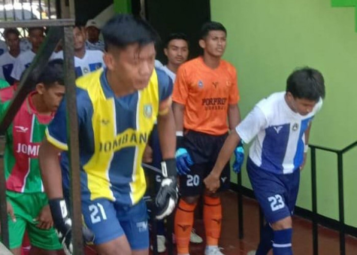 Sepak Bola Putra Sidoarjo Lolos ke Semifinal  Porprov Setelah Menang Tipis Lawan Jombang