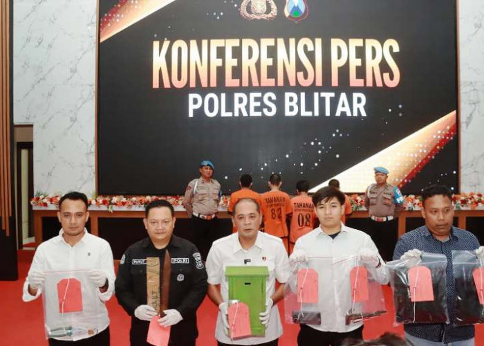 Polres Blitar Ungkap Kasus Curat dan Curanmor