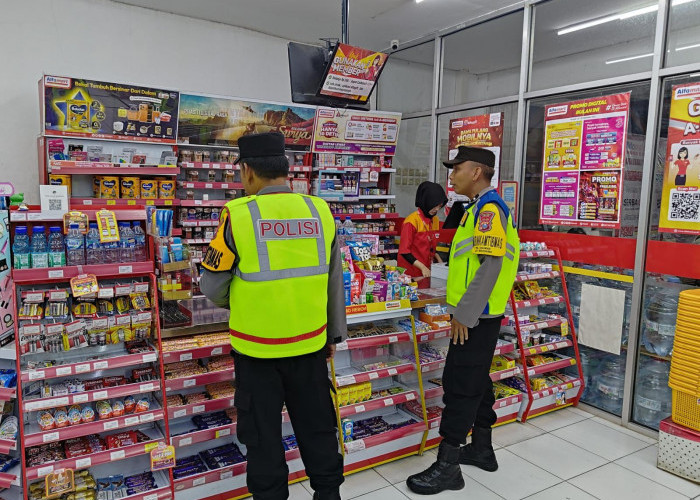 Patroli Obyek Vital di Widodaren, Polisi Ngawi Jaga Keamanan Masyarakat 