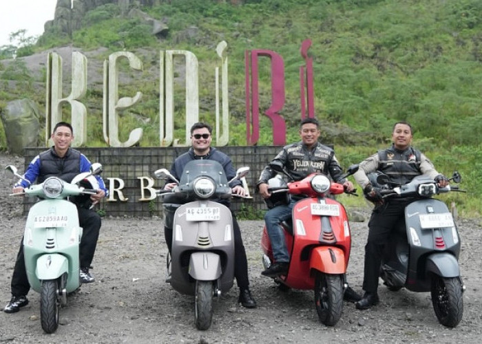 Forkopimda Kabupaten Kediri Gelar Social Riding dan Salurkan Bantuan Sosial