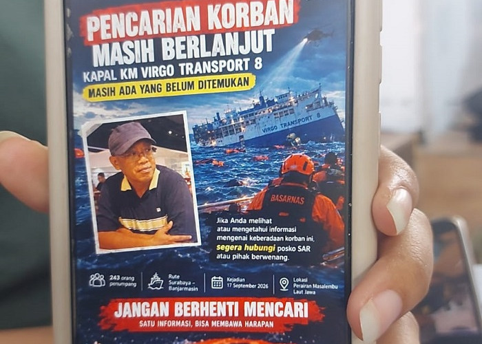 Keluarga Kru Virgo Transport 8 Masih Berharap Syamsul Hadi Ditemukan Selamat
