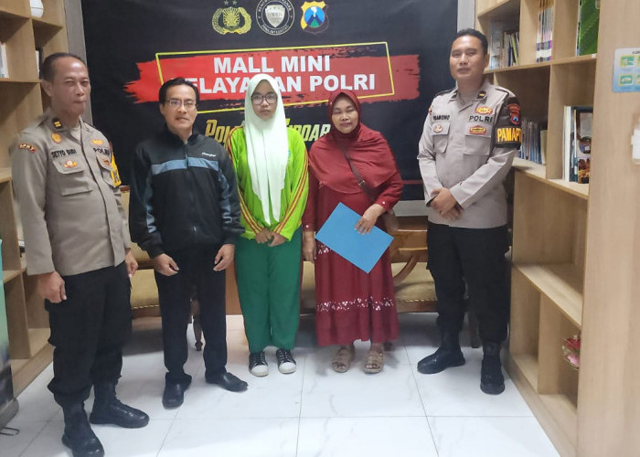 Polresta Sidoarjo Berhasil Temukan Anak Hilang