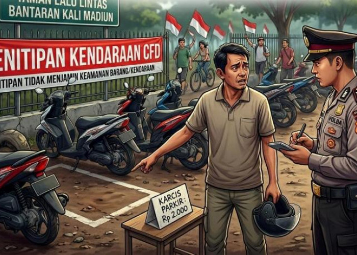 Motor Raib saat Dititipkan di CFD Bantaran Kali Madiun