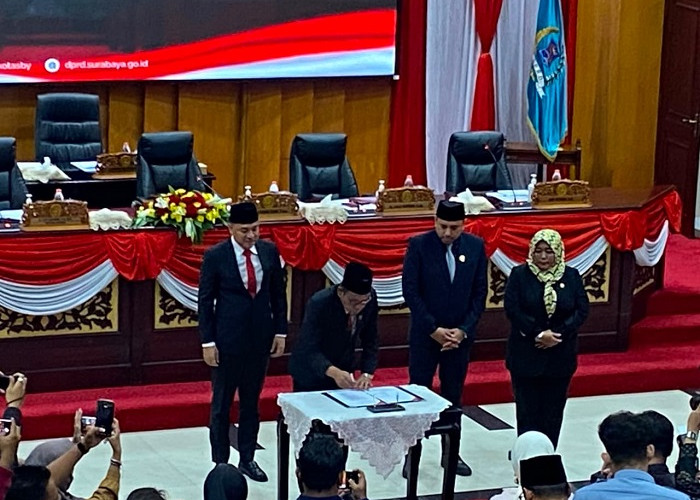 DPRD dan Pemkot Surabaya Sepakati P-APBD 2026, Banjir dan Pendidikan Jadi Prioritas