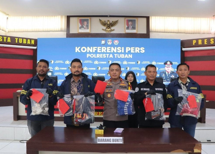 Polresta Tuban Bongkar Dua Kasus Kriminal: Pengeroyokan dan Kekerasan Seksual Anak