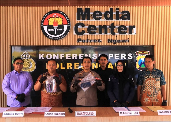 Sebarkan Rekaman VCS Mantan Pacar, Pria Blitar Diamankan Polres Ngawi