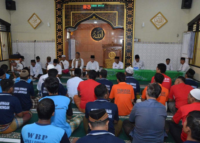 Demi Bangsa dan Negara, Lapas Lamongan Ajak Seluruh Warga Binaan Gelar Doa dan Dzikir Bersama