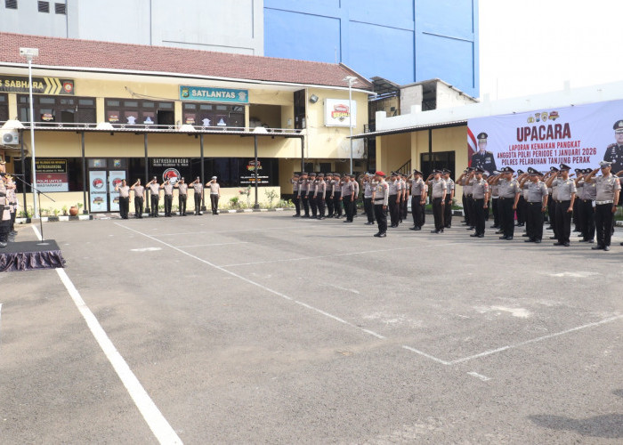 47 Personel Naik Pangkat, Kapolres Pelabuhan Tanjung Perak: Tingkatkan Profesionalisme dan Pelayanan