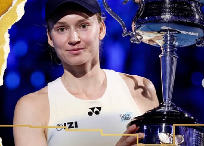 Elena Rybakina Juara Australian Open Usai Taklukkan Aryna Sabalenka