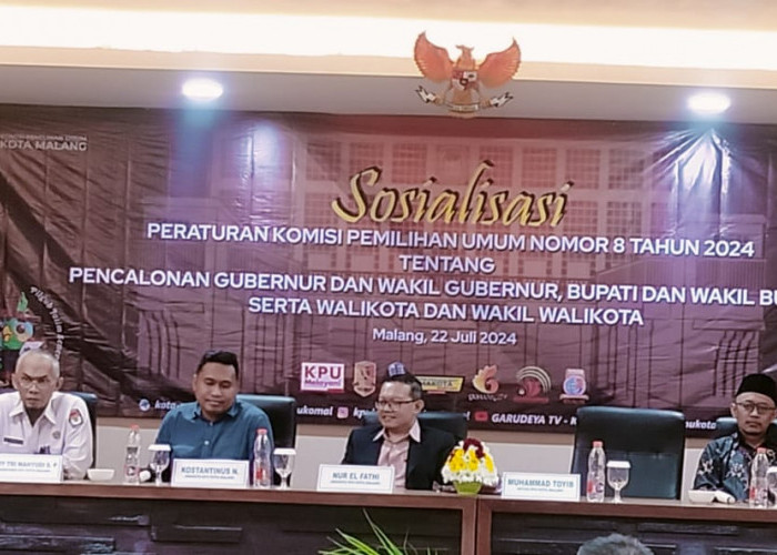 Ketua KPU Toyib Sebut Kota Malang Kategori Rawan 