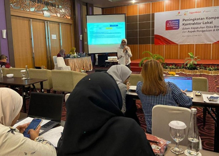 Kontraktor Lokal di Blok Cepu Berlatih dan Berbagi Pengalaman untuk Tingkatkan Daya Saing