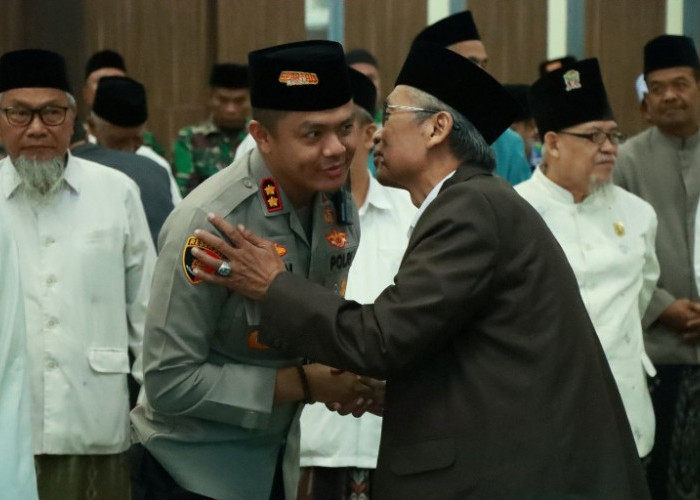 Polres Gresik Bersama Forkopimda Gelar Doa Bersama Sambut HUT Ke-80  Kemerdekaan RI