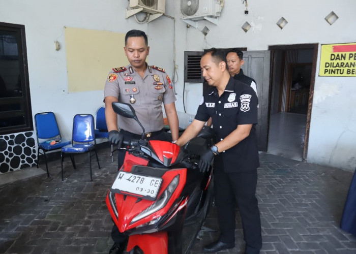 Polsek Cerme Ungkap Curanmor di Parkiran Minimarket Gresik, Motor Korban Kembali