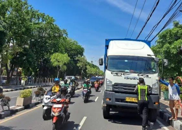 Kendaraan Dinas Terbatas, Satlantas Polres Gresik Kewalahan Tindak Pelanggar KTL