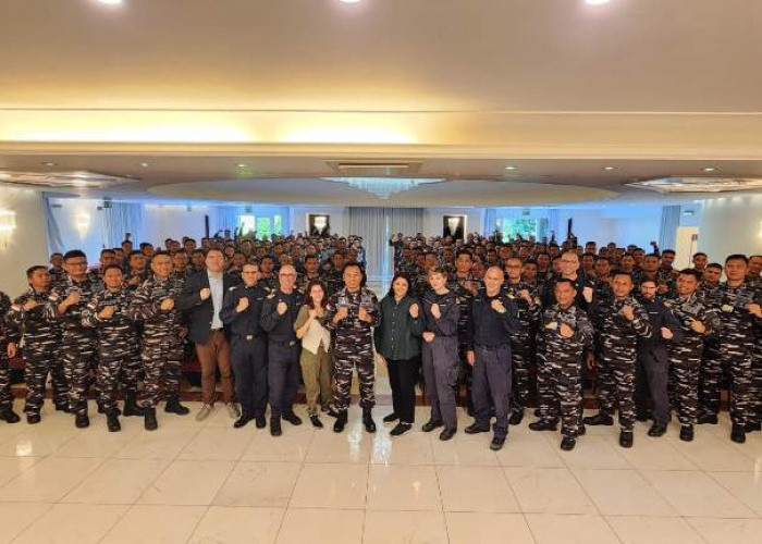 Calon Awak KRI Brawijaya-320 Pelatihan di Italia