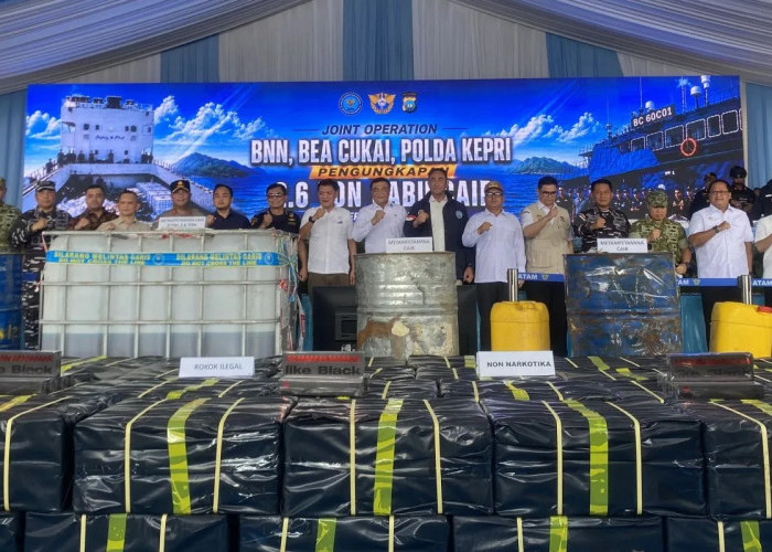 Penyelundupan 2,6 Ton Sabu Cair di Batam Digagalkan BNN, 14,1 Juta Jiwa Berpotensi Terselamatkan