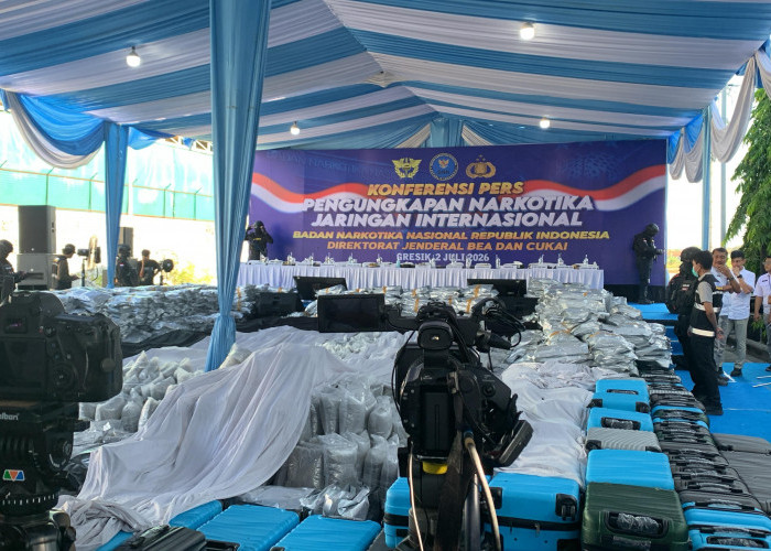 BNNP Jatim Sita 3 Ton Sabu di Gresik, Pengungkapan Terbesar dalam Sejarah Indonesia