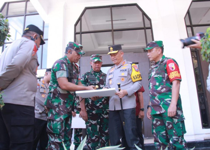 Polrestabes Surabaya  Persiapan Pengamanan Istri Presiden RI