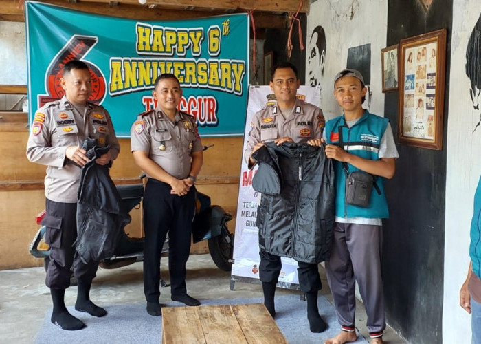 Satbinmas Polres Situbondo Ajak Driver Ojol Aktif Laporkan Kriminalitas ke Hotline 110