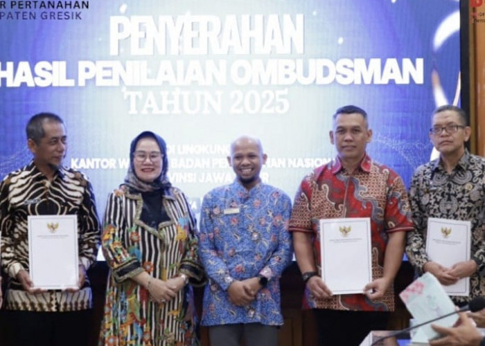 Kantah Gresik Sabet Penghargaan Nasional, Rarif Setiawan: Bukti Nyata Pelayanan Makin Bersih dan Profesional