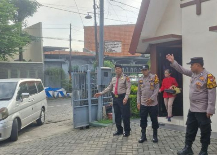 Polresta Sidoarjo Perkuat Keamanan Gereja Jelang Natal dan Tahun Baru
