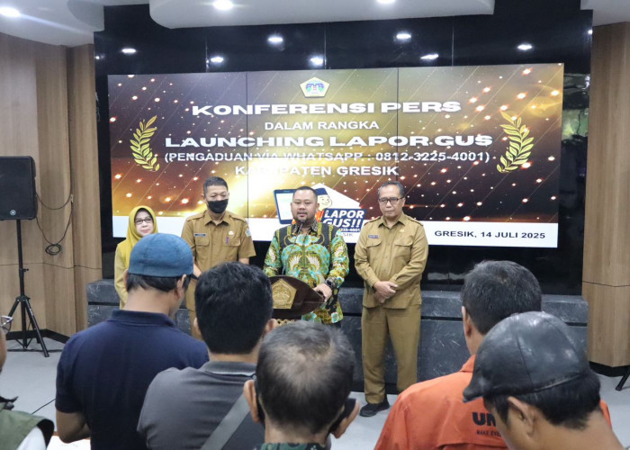 Pemkab Gresik Luncurkan Layanan Lapor GUS, Warga Bisa Mengadu Lewat WA