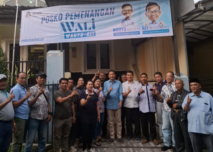 Dinilai Cocok Memimpin Kota Malang, Relawan Lentera Kasih Dukung Paslon Wali