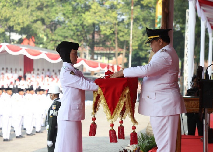 HUT Ke-81 RI di Jombang, Formasi Bintang Paskibraka hingga Remisi Warga Binaan