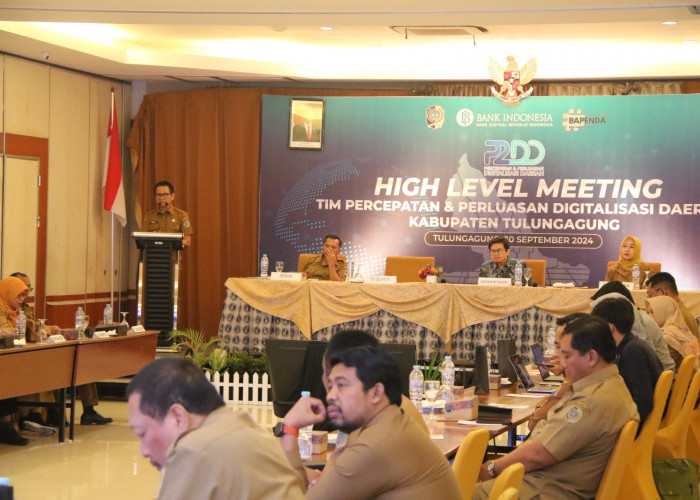 Pemkab Tulungagung Gelar High Level Meeting, Tingkatkan Percepatan dan Perluasan Digitalisasi Daerah