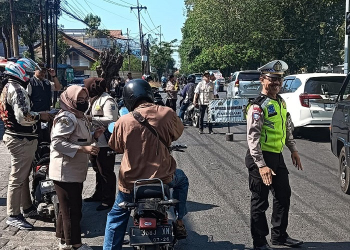 Polsek Sukomanunggal dan Dispenda Gelar Operasi Gabungan, Penunggak Pajak Diberi Teguran Simpatik