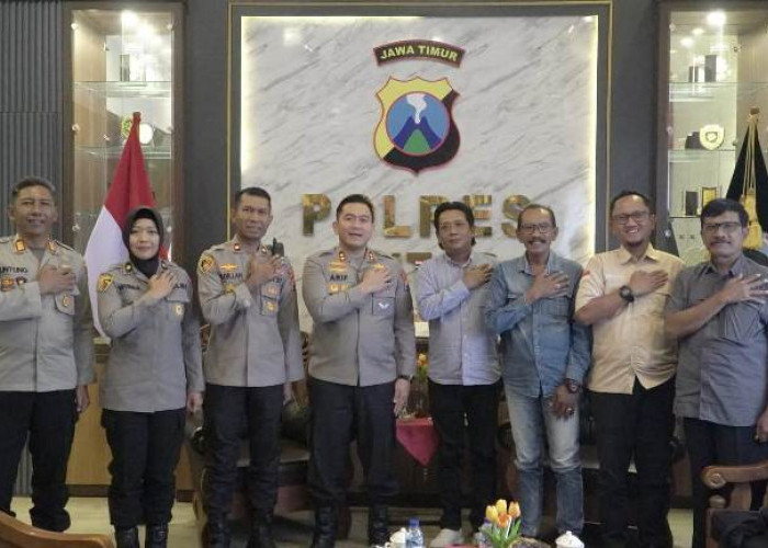 Kapolres Blitar Audiensi dengan Petani Jagung dari Empat Daerah