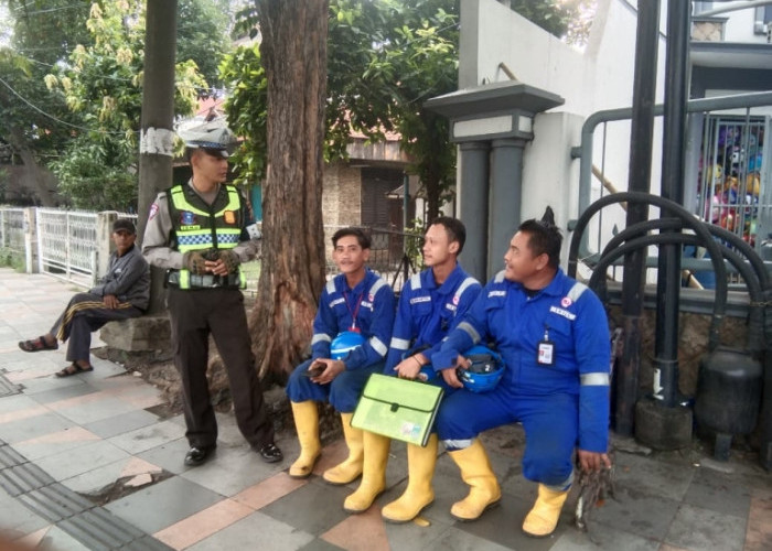 Satlantas Polres Tanjung Perak Intensifkan Sosialisasi KRYD Jaga Kondusivitas Pasca Operasi Lilin