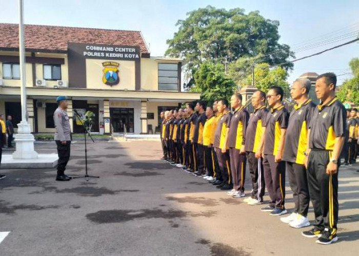 Kasi Propam Polres Kediri Kota Ingatkan Anggota Tidak Bergaya Hidup Mewah