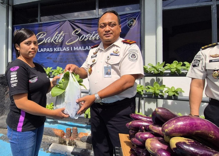 Pastikan Berdampak, Hasil Panen Lapas Malang Dibagikan ke Masyarakat