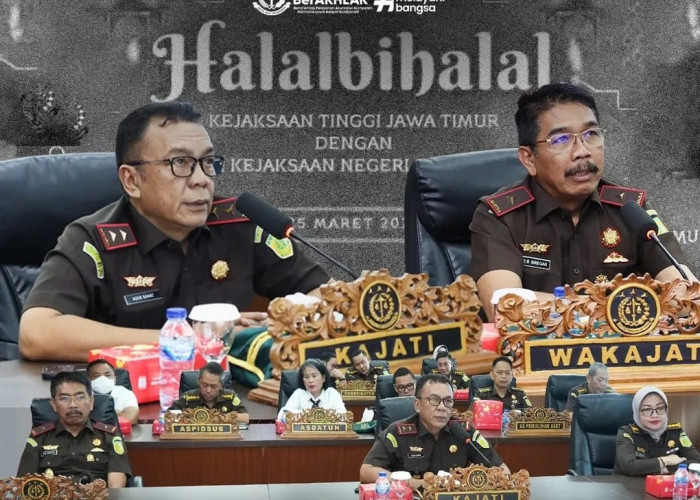 Halalbihalal Virtual, Kajati Jatim Nyalakan Semangat Baru Integritas dan Profesionalitas
