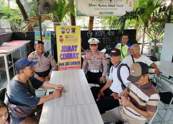 Polsek Wonocolo Ajak Warga Margorejo Sawah Curhat, Jalin Sinergi Tingkatkan Keamanan