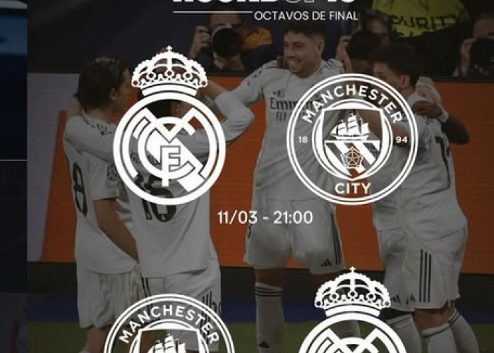 Duel Panas 16 Besar Liga Champions: Real Madrid vs Man City Kembali Tersaji, PSG Tantang Chelsea