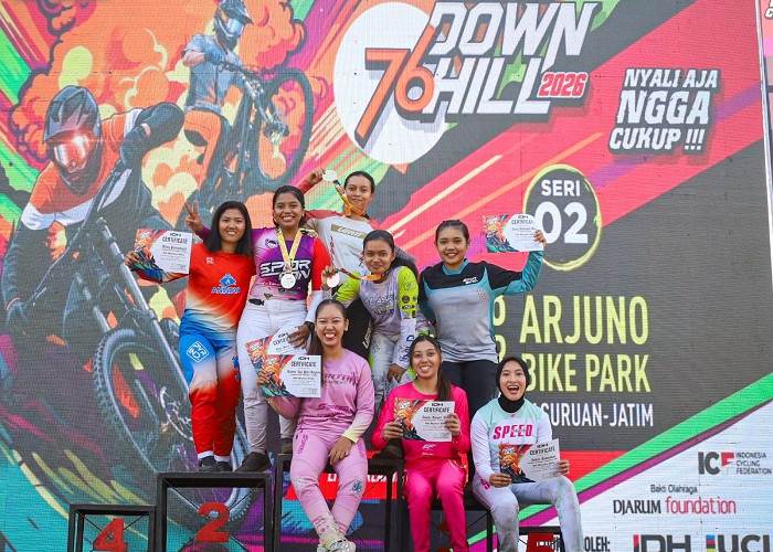 Rider Jatim Kuasai 76 Ultimate Downhill 2026 di Pasuruan, Agung Prio Puncaki Klasemen Men Elite