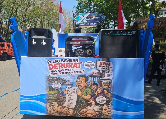 Warga Bawean Usung Isu Akses Laut di Gresik Merdeka Carnival 2026, Desak Kapal Lebih Besar