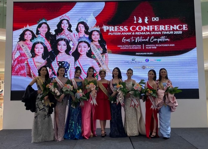 Puteri Anak dan Remaja Jawa Timur 2025 Siap Melangkah di Tingkat Nasional